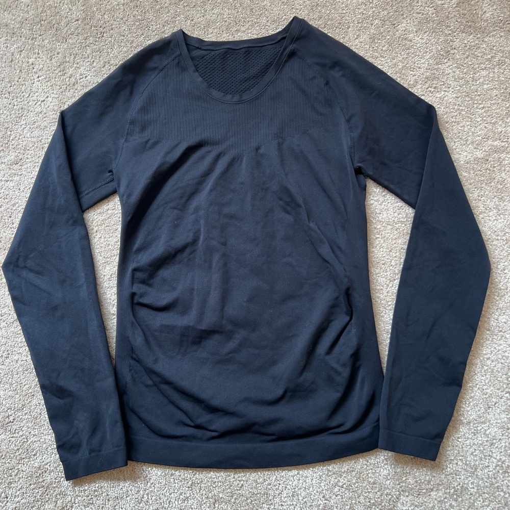 Zella Dri-Fit Mesh Back Long Sleeve